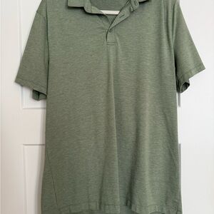 lululemon athletica Olive Polo Shirt